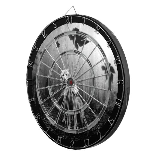 Wolven Regulation Dartboard Dartbord (Voorkant Rechts)