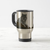 Wolven Reisbeker (Voorkant links)