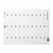 Wolven Sierkussen Etiket (Full Sheet)