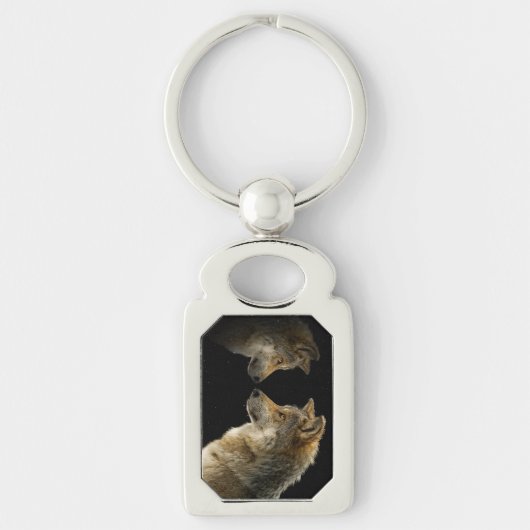 Wolven Sleutelhanger (Voorkant)