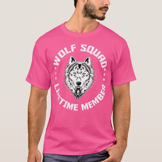 Wolven Squad Dierenvriend Wolf Bioloog T-shirt (Voorkant)