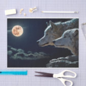 Wolven Tissuepapier (Craft)