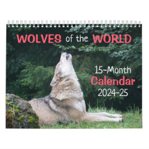 Wolven van de Wereld 15 Mo. Kalender 2024-25