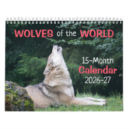 Wolven van de Wereld 15 Mo. Kalender 2025-26