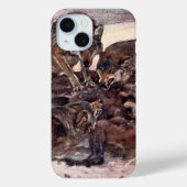 Wolven van Winifred Austen,  wilde dieren Case-Mate iPhone Case (Achterkant)
