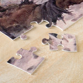 Wolven van Winifred Austen,  wilde dieren Legpuzzel (Zijkant)