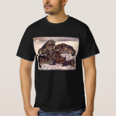 Wolven van Winifred Austen,  wilde dieren T-shirt (Voorkant)