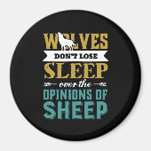 Wolven verliezen geen slaap over de mening van sch magneet (Voorkant)