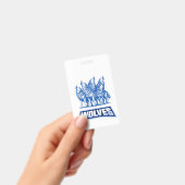 Wolven Werpen Kussen Badge (Handheld)