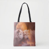 Wolven Wolf Soulmate Tote Bag (Voorkant)