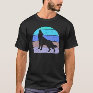 Wolven Wolf Vintage Coole Wolven Wolf Dierentuin D T-shirt