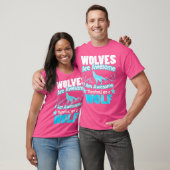 Wolven zijn Geweldige Ik ben Geweldige Funny Wolf T-shirt (Unisex)