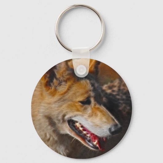 Wolven zijn ons. sleutelhanger (Voorkant)