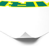 wolvenembleem perfect poster (Hoek)