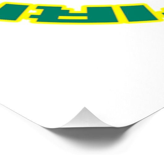 wolvenembleem perfect poster (Hoek)