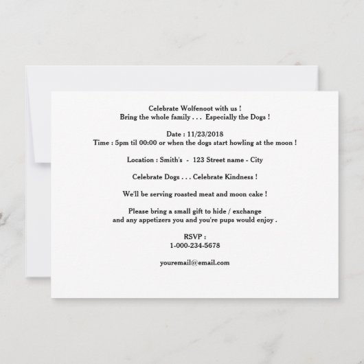 Wolvengierigheid Kaart (Achterkant)