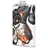 Wolvenpoot in lucht heupfles (Links)