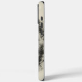 Wolvenportret in een rustig bos Case-Mate iPhone case (Achterkant / Links)