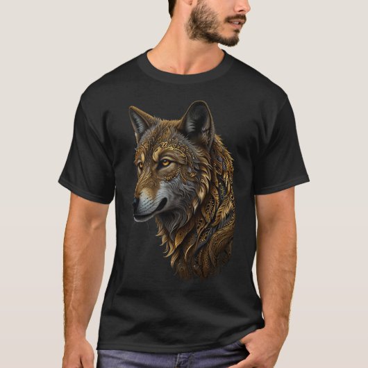 WOLVENPORTRET T-SHIRT (Voorkant)