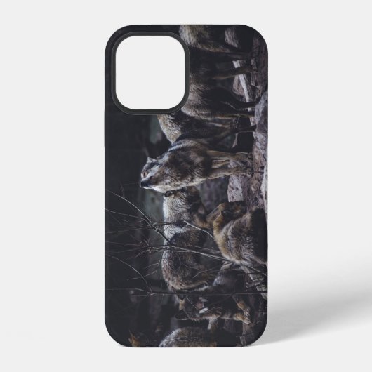 Wolvenroedel iPhone Hoesje (Achterkant)