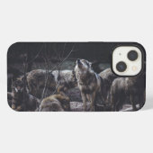 Wolvenroedel iPhone Hoesje (Achterkant horizontaal)