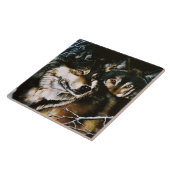 Wolvenroedel Tegeltje (Zijkant)