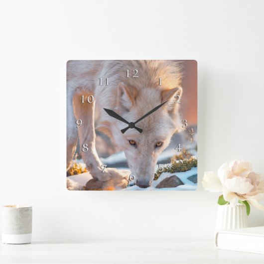 WOLVENSNEEUWDRIFTER VIERKANTE KLOK (Huis)