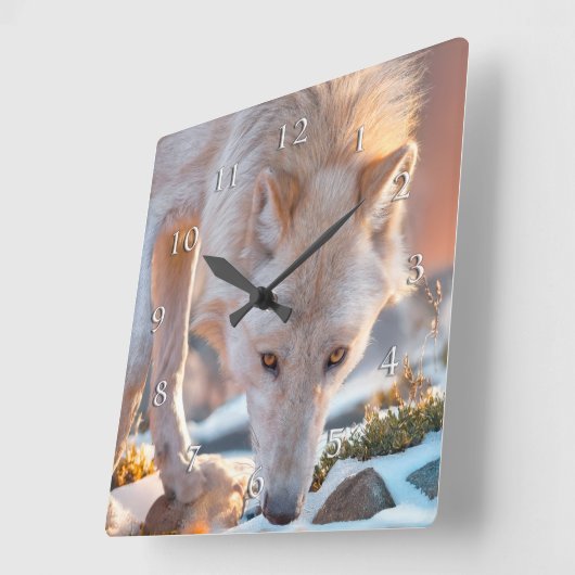 WOLVENSNEEUWDRIFTER VIERKANTE KLOK (Hoek)