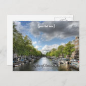 Wolvenstraat / Singel Canal, Sights of Amsterdam Briefkaart (Voorkant / Achterkant)