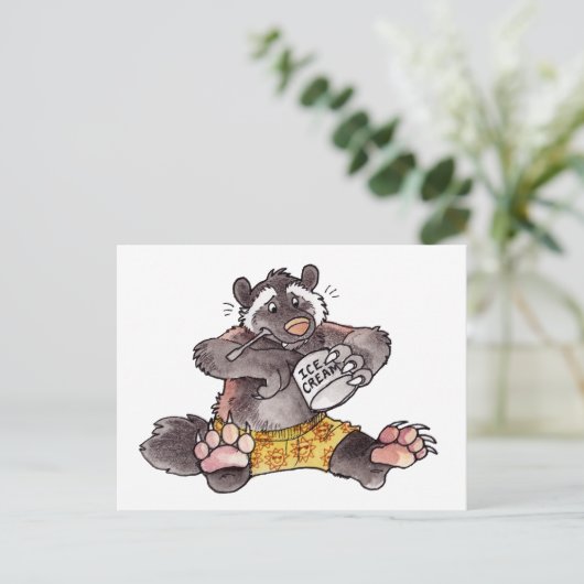 Wolverine Briefkaart (Staand voorkant)