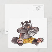 Wolverine Briefkaart (Voorkant / Achterkant)