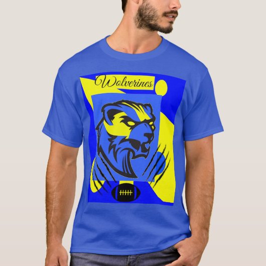 Wolverine design T-shirt (Voorkant)