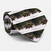 Wolverine door sneeuw stropdas (Opgerold)