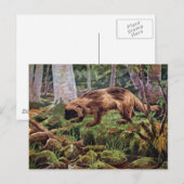  Wolverine Illustratie Briefkaart (Voorkant / Achterkant)