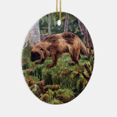  Wolverine Illustratie Keramisch Ornament (Rechts)