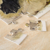 Wolverine of Wolverene (Gulo gulo) door Audubon Legpuzzel (Zijkant)