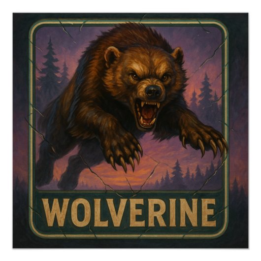 Wolverine Poster (Voorkant)