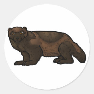 Wolverine Ronde Sticker