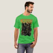 Wolverine-stripcovermeisje T-shirt (Voorkant volledig)