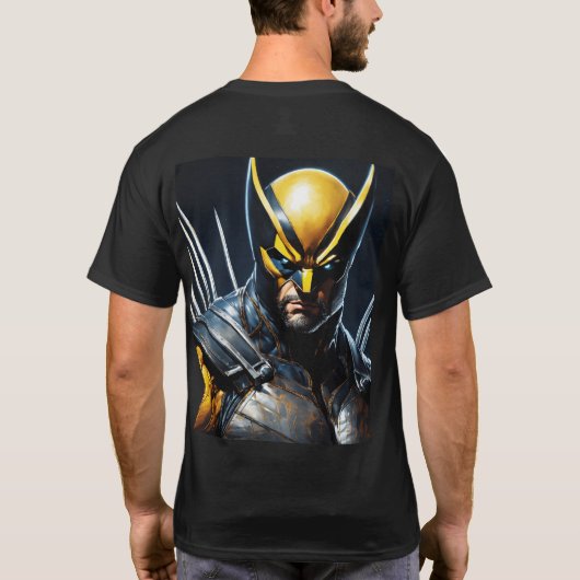 Wolverine X-Mannen t-shirt (Achterkant)