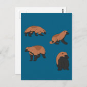 Wolverines Briefkaart (Voorkant / Achterkant)
