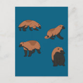 Wolverines Briefkaart (Voorkant)