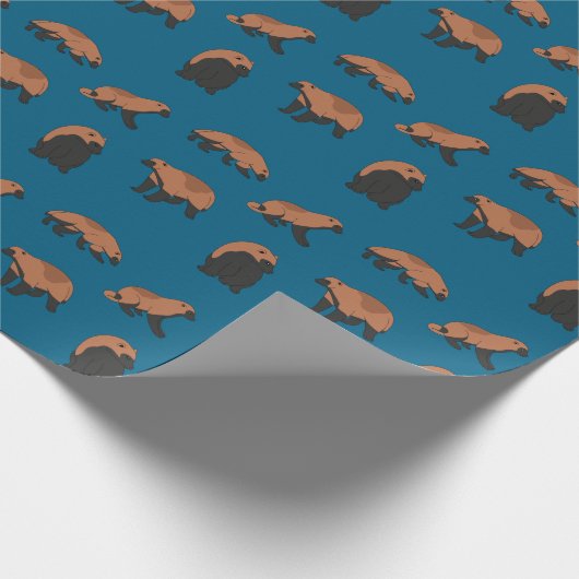 Wolverines Cadeaupapier (Hoek)