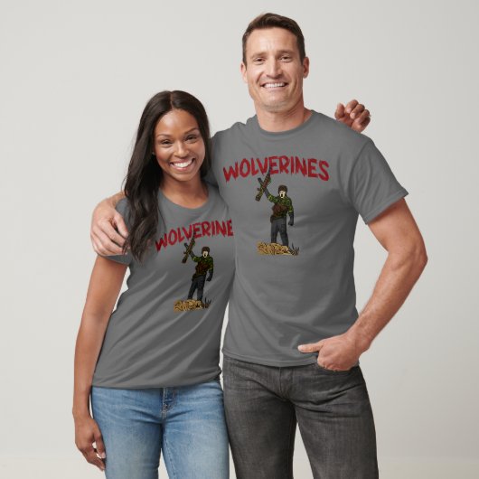 Wolverines Funny T-shirt (Unisex)