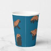 Wolverines Papieren Bekers (Rechts)