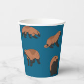 Wolverines Papieren Bekers (Voorkant)