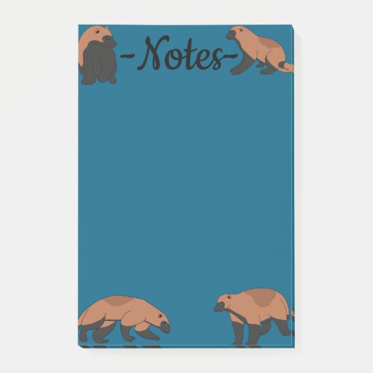 Wolverines Post-it® Notes (Voorkant)