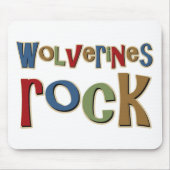 Wolverines Rock Muismat (Voorkant)