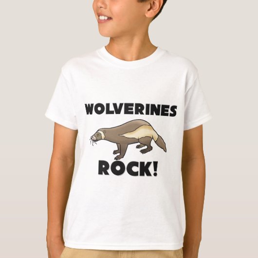 Wolverines Rock T-shirt (Voorkant)