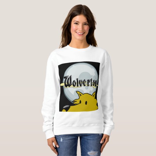 Wolverton Logo Dames Sweatshirt (Voorkant volledig)